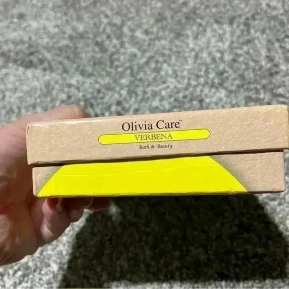 Olivia Care Bath and Body Bar Verbena Soap 4 Pack Gift Box Organic, Vegan & NIB - Picture 5 of 7